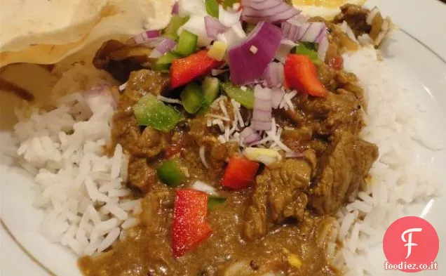 Curry di agnello di Bombay
