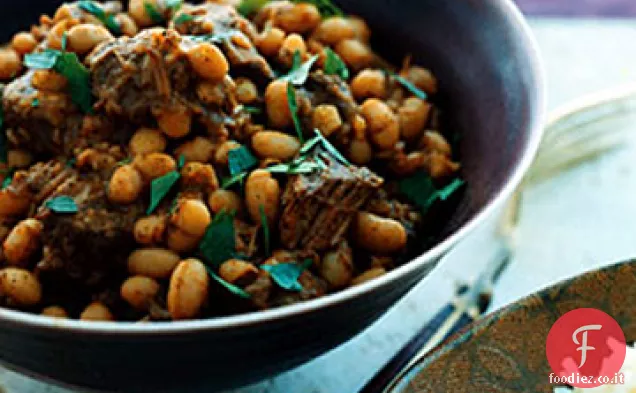 Stufato di agnello e fagioli libanesi