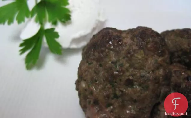 Polpette di agnello libanese