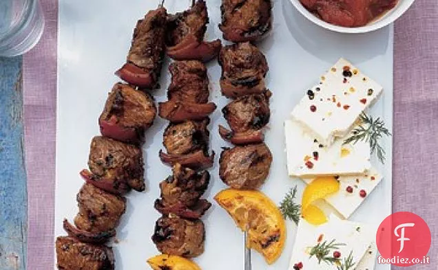 Souvlaki di agnello
