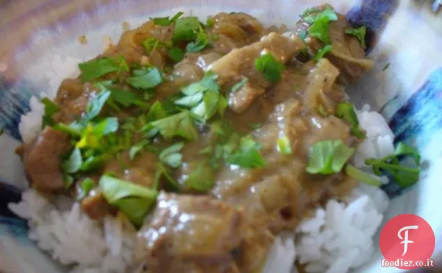 Agnello al curry