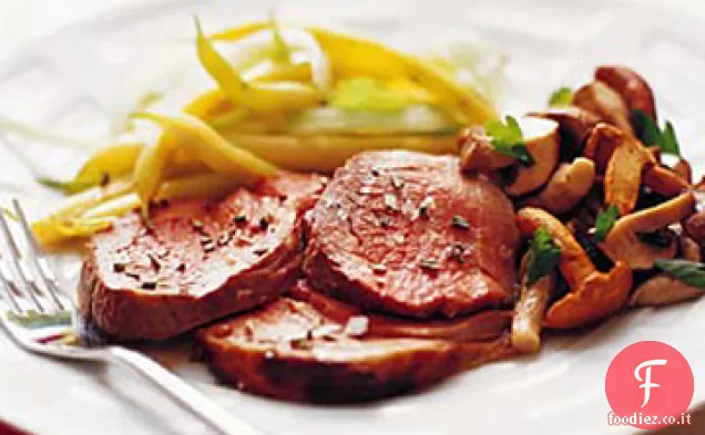 Coscia d'Agnello alla griglia con Rosmarino Sale