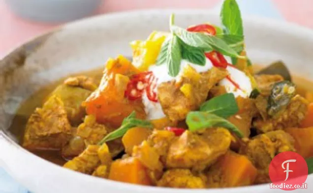 Stufato di zucca di Halloween