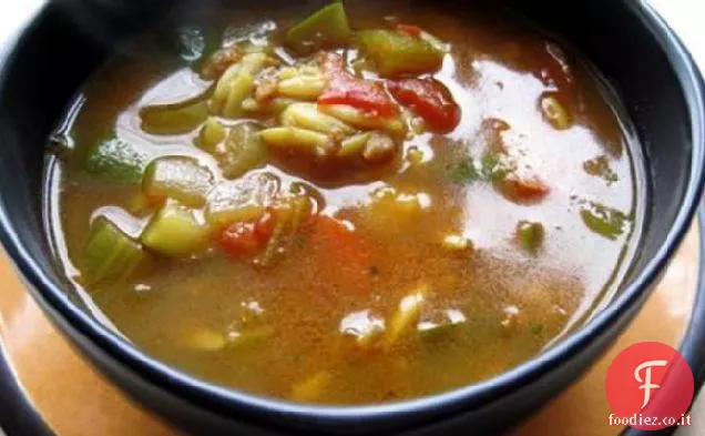 Zuppa di verdure marocchina (Chorba)