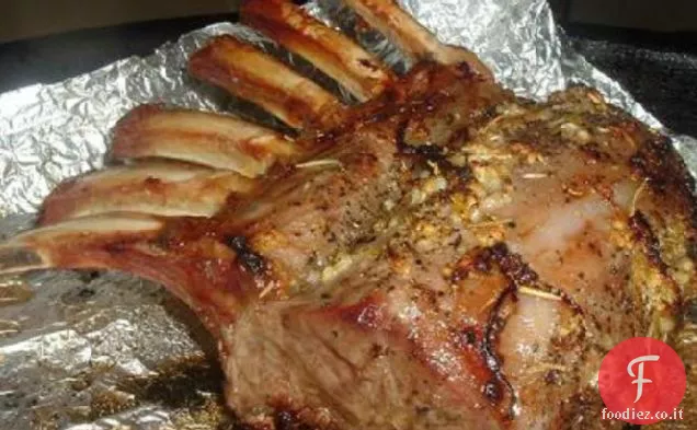 Cremagliera di Agnello con Limone