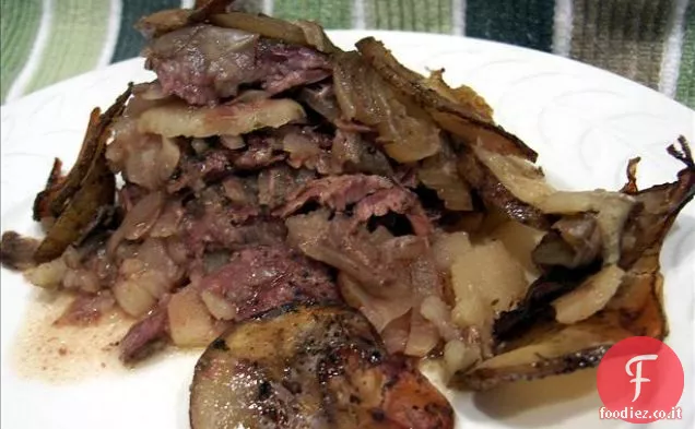 Agnello con Spinaci