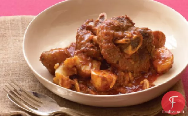 Stinchi di agnello e patate