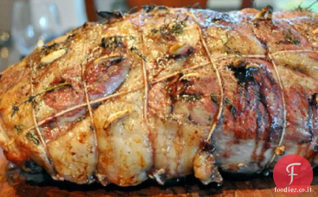 Agnello arrosto al limone e Timo