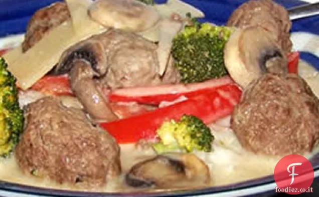 Palle di agnello al curry verde