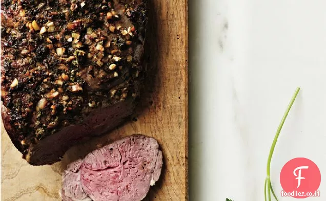Erba e agrumi Arrosto Coscia di agnello