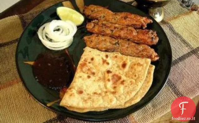 Stile indiano Sheekh Kabab