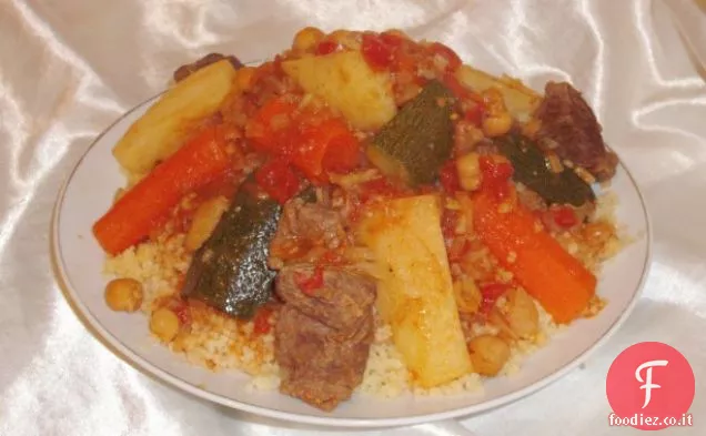 Couscous tradizionale nordafricano (il vero modo!)
