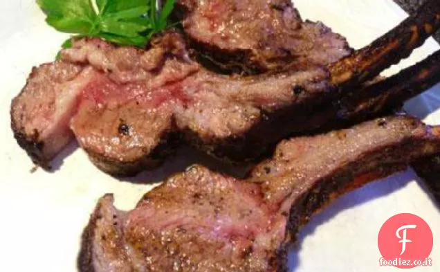 Cremagliera marocchina di agnello