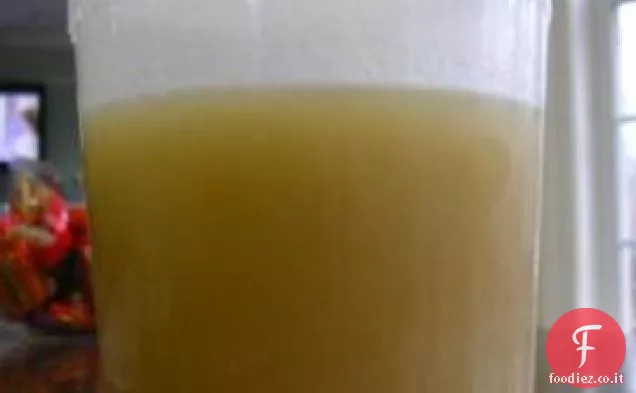 Stock di tacchino fatto in casa