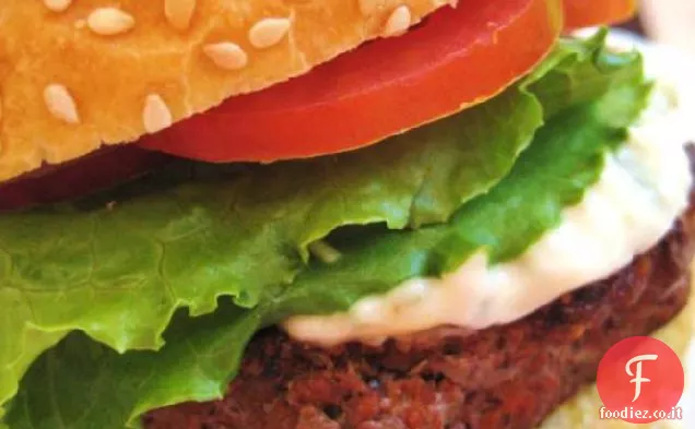 Hamburger neri e blu