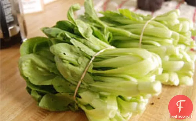 Cena stasera: Bok Choy con zenzero e aglio