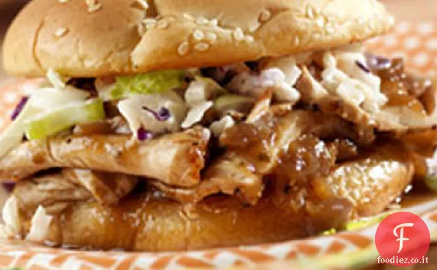 Down-Home facile barbecue rotoli di maiale