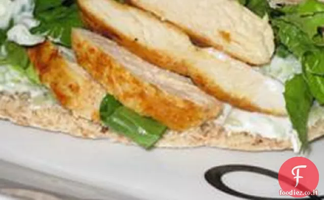 Pollo Caesar Pitas