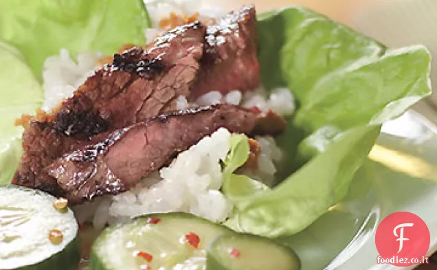 Costine alla griglia con Miso