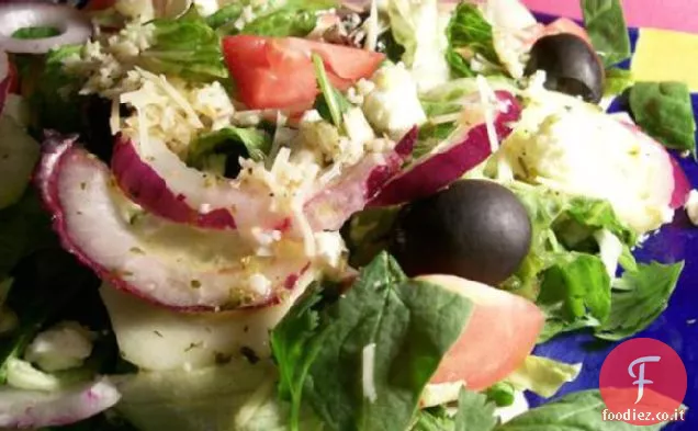 La famosa insalata greca di Kittencal