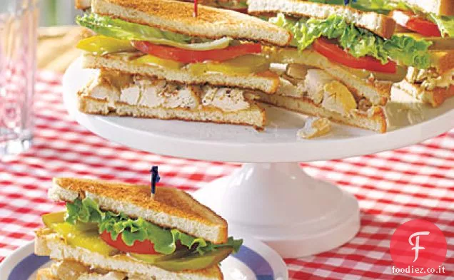 Insalata di pollo Club Panini