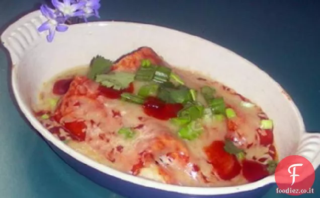 Pollo piccante Enchiladas