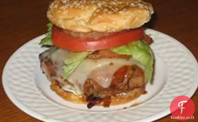 Hamburger di pollo Aloha