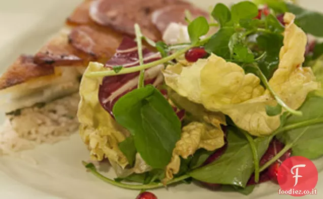 Insalata verde con Melograno