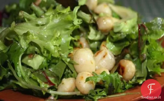 Insalata di avocado e noci di Macadamia