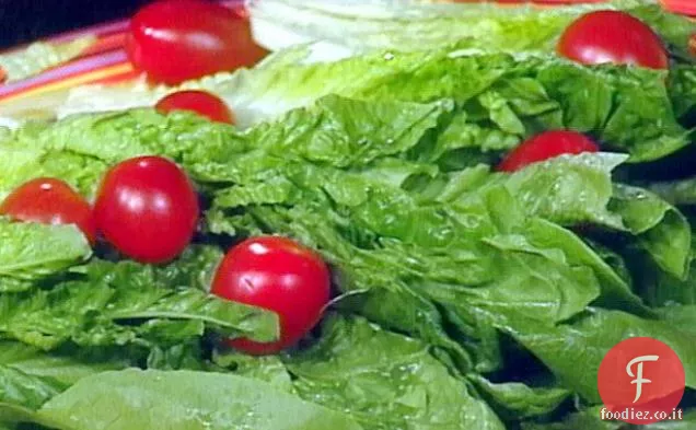 Cuori Romaine con Limone Erba Cipollina Vinaigrette