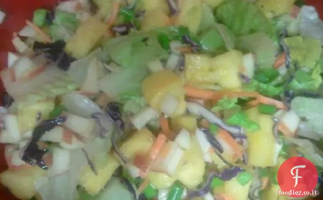 Insalata di ananas fresco