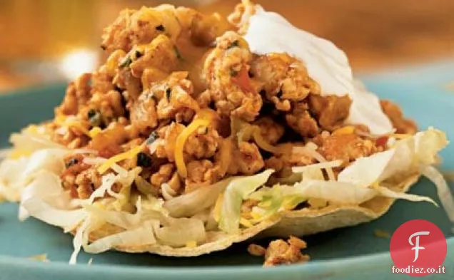Pollo-Cile Tostadas