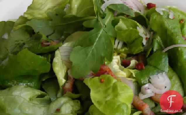 Insalata di verdure e senape Vinaigrette