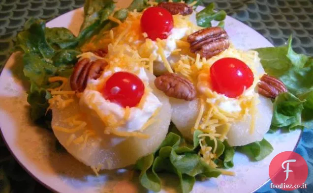 Insalata di formaggio di pera-Veloce