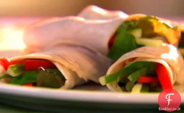 Rotoli di tacchino