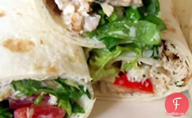 Caldo Ranch di pollo avvolge