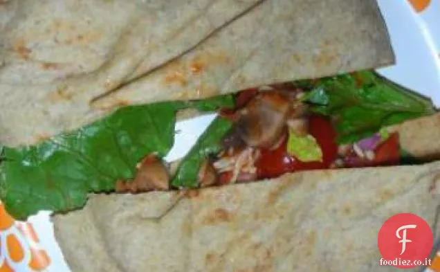 Pizza Insalata Pita Tasche