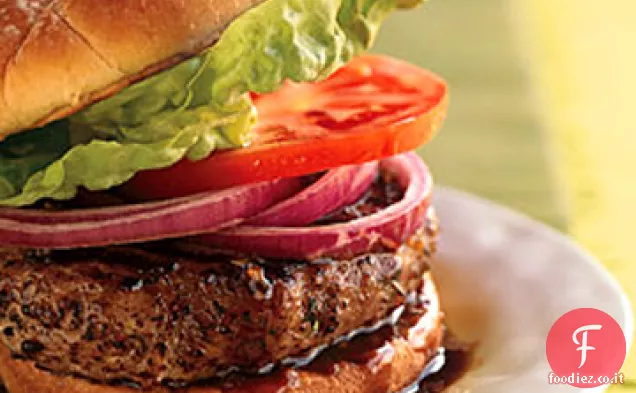 Tamarindo-Hamburger di tacchino glassato