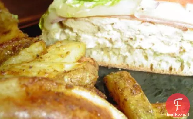 Hamburger di pollo Cordon Bleu-Rachael Ray