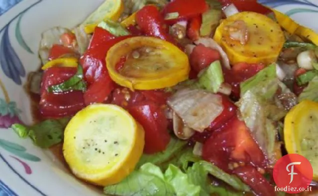 Insalata di zucca al pomodoro