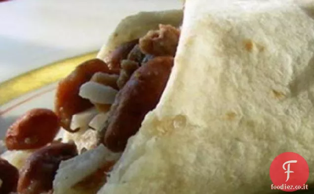 Burritos di bisonte, alci o selvaggina sporgenti