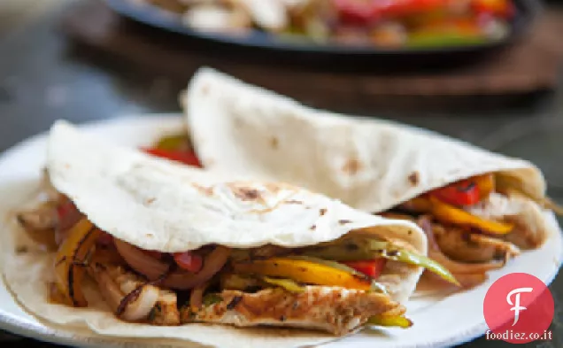 Fajitas di pollo