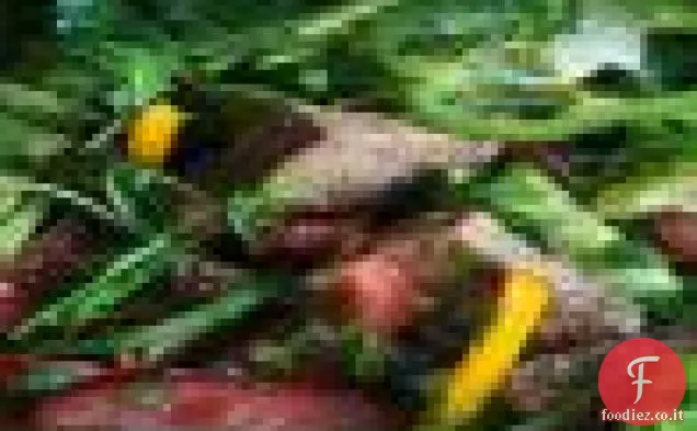 Insalata di pollo in stile asiatico