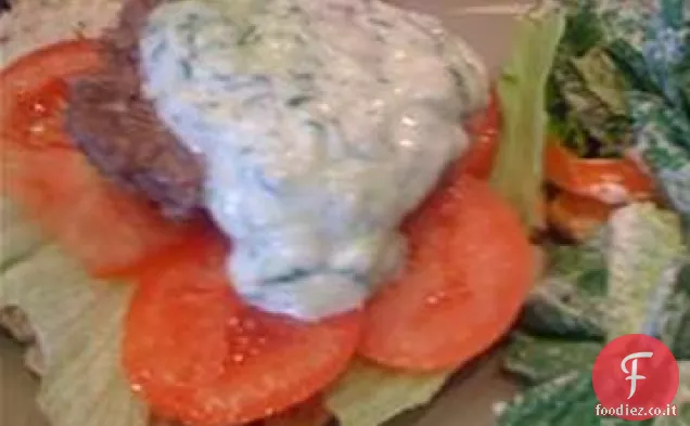 Hamburger giroscopici alla griglia