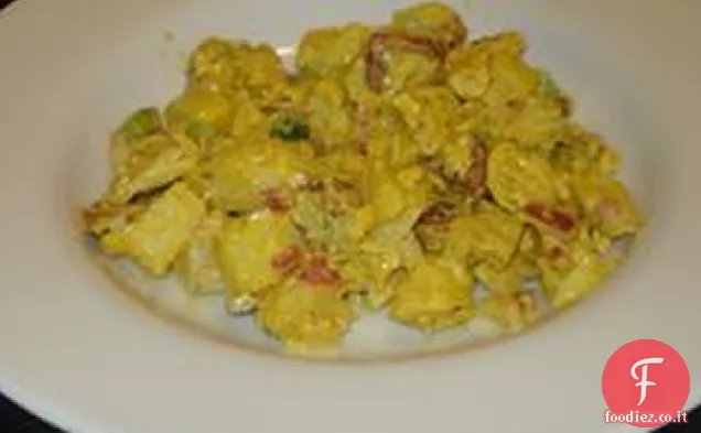 Insalata di pollo al curry