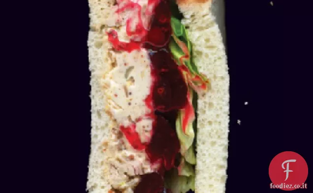 Panino con insalata di tacchino