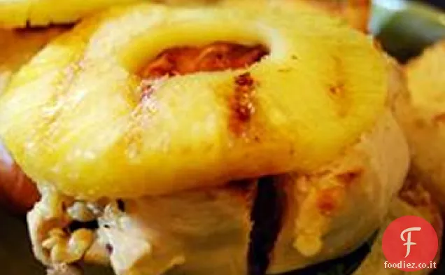 Pollo alla griglia Ananas cursori