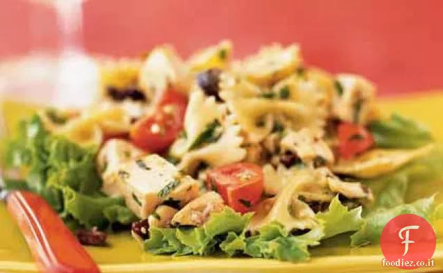 Insalata di Pollo e Farfalle con Pesto di Noci