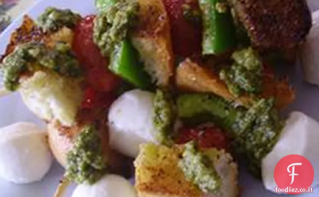 Spiedini di Insalata Panzanella