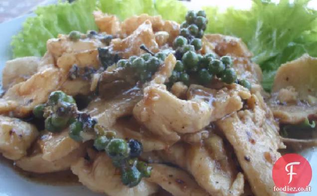 Aglio Pepe Pollo-Thai (Gai Tod Kratiem Prik Tai)